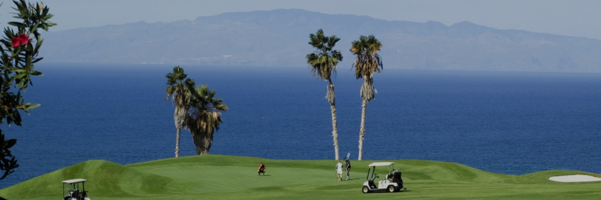 golf costa adeje landscape